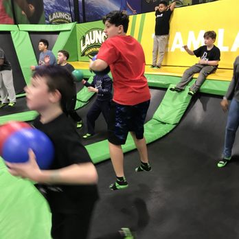 Launch Trampoline Park - my fierce son having some dodge ball fun at a  bday party! - Trampoline Parks Near Me - Deptford Township, New Jersey