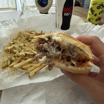 Big Mike's Philly Steaks & Subs - Philly cheesesteak sandwich with hot peppers - Cheesesteaks Near Me - Redondo Beach, California Big Mike's Philly Steaks & Subs - Philly cheesesteak sandwich with hot peppers - Cheesesteaks Near Me - Redondo Beach, California