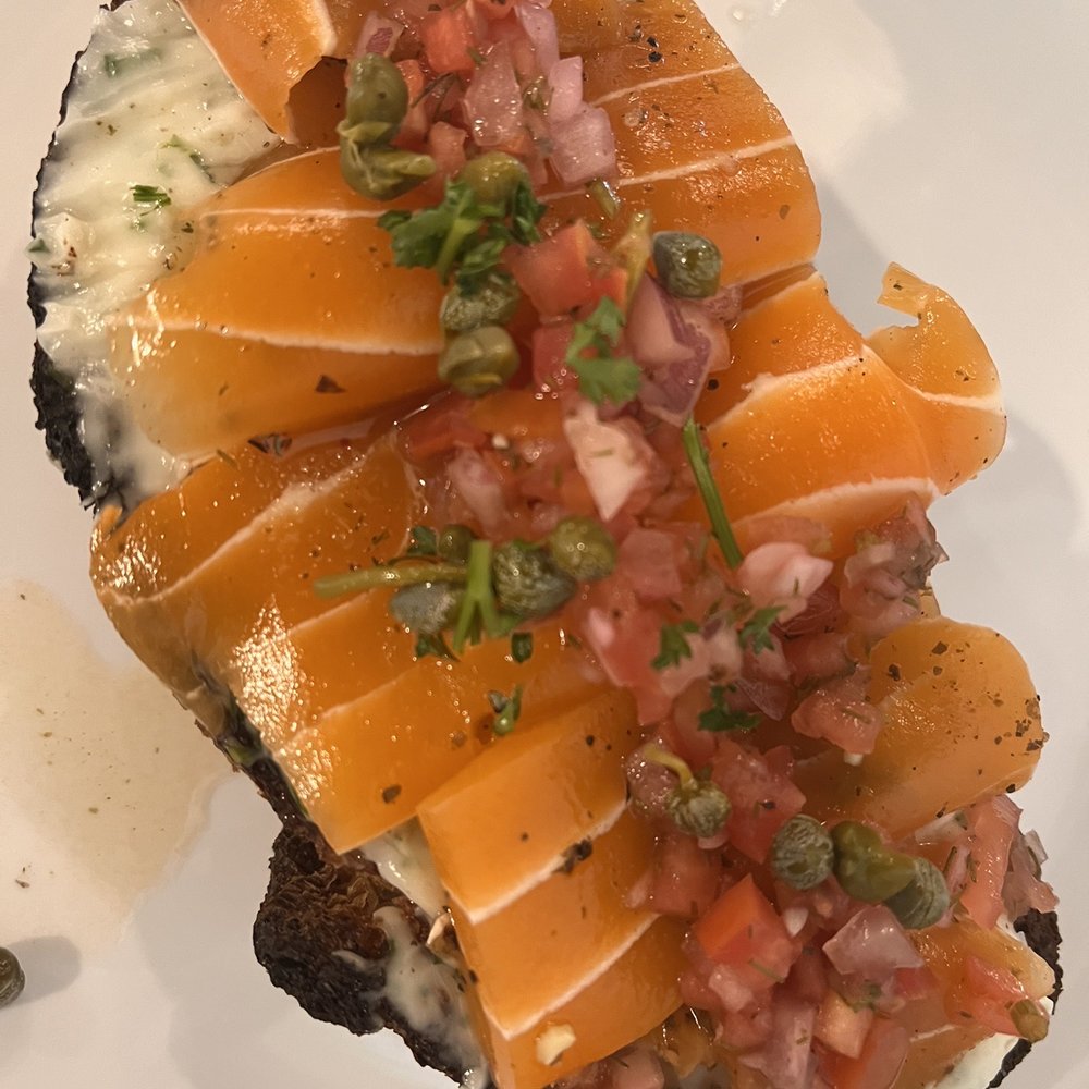 Goji Berry - Vegan salmon and lox - Vegan Near Me - Phoenix, Arizona Goji Berry - Vegan salmon and lox - Vegan Near Me - Phoenix, Arizona