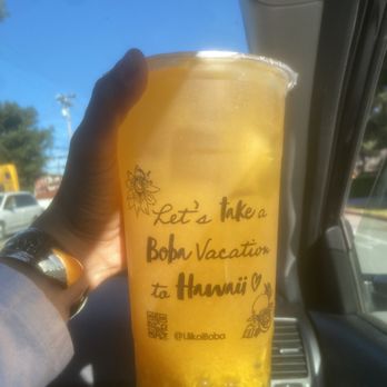 Lilikoi Boba - Tropical Drink with Jasmine Tea - Bubble Tea Near Me - San Jose, California Lilikoi Boba - Tropical Drink with Jasmine Tea - Bubble Tea Near Me - San Jose, California