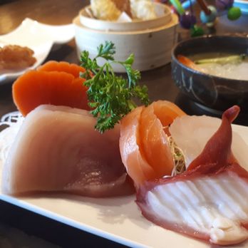 Mega Sushi - Sushi lunch set A Sashimi with california roll - Sushi Bars Near Me - Richmond, British Columbia Mega Sushi - Sushi lunch set A Sashimi with california roll - Sushi Bars Near Me - Richmond, British Columbia