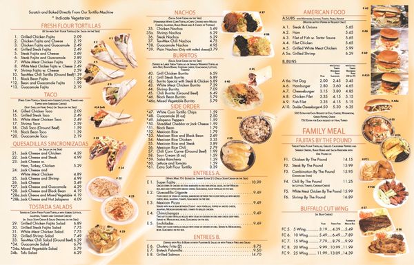 Menu photo 1 Cactus Brooklyn, NY