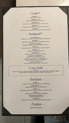 Menu photo 4 Corso Italia Scottsdale, AZ Menu photo 4 Corso Italia Scottsdale, AZ