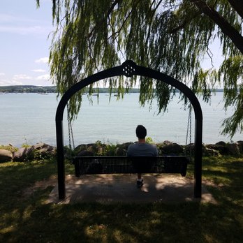 Kershaw Park - Beautiful view from the bench swing! - Parks Near Me - Canandaigua, New York Kershaw Park - Beautiful view from the bench swing! - Parks Near Me - Canandaigua, New York