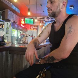 Wait for a table is about 20 minutes, so we'll be at the bar. Wait for a table is about 20 minutes, so we'll be at the bar.
