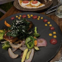 Salmon teriyaki