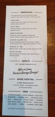 Menu photo 5 SECTION 771 Baltimore, MD