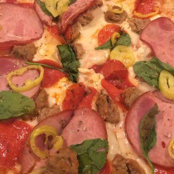 Blaze Pizza - Soooo cheesy. The banana peppers are so tasty and fresh. My daughter doesn't get tomato sauce but her pizza is just as good - Pizza Near Me - Frisco, Texas
