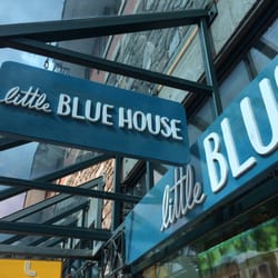 Little Blue House - Signage (the door still says Hatley)