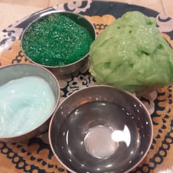 Legacy Nails & Spa - My peppermint pedicure starts right here! So colorful and creamy. My skin is super soft right now.  Omg