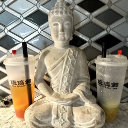 Peach Fruit Tea & Pomelo Lemon Fruit Tea