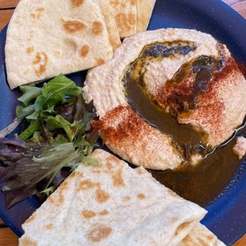 Cafe Des Amis - Hummus with pita - super good - Mediterranean Near Me - Paia, Hawaii Cafe Des Amis - Hummus with pita - super good - Mediterranean Near Me - Paia, Hawaii