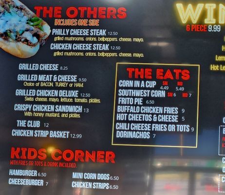 Menu photo 1 The Shack San Antonio, TX