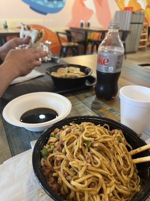 Handmade Dumplings and Noodles by null