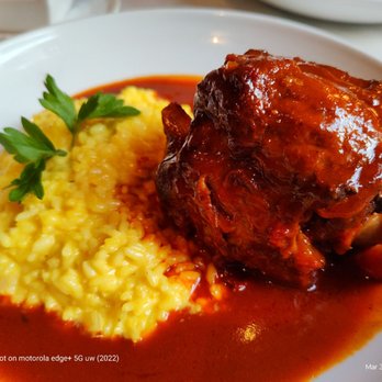 Luciano's Ristorante & Lounge - Pork osso bucco - Italian Near Me - Rahway, New Jersey Luciano's Ristorante & Lounge - Pork osso bucco - Italian Near Me - Rahway, New Jersey