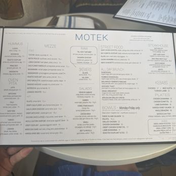 Motek South Beach - Menu - Middle Eastern Near Me - Miami Beach, Florida Motek South Beach - Menu - Middle Eastern Near Me - Miami Beach, Florida