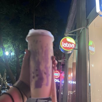 Latea Bubble Tea - Ube Cream Brulee - Desserts Near Me - Culver City, California Latea Bubble Tea - Ube Cream Brulee - Desserts Near Me - Culver City, California