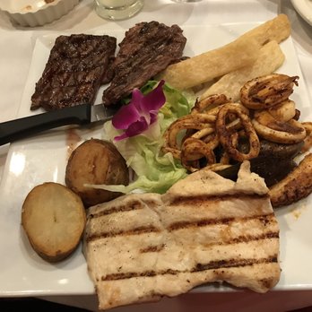Ceviche Arigato - Mixed grill plate - Peruvian Near Me - Lake Park, Florida