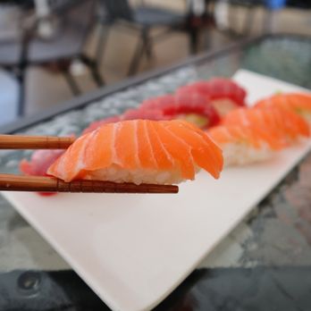 Taka Sushi and Passion - Salmon Nigiri (happy hour) @tiffhuangry - Sushi Bars Near Me - Sandy Springs, Georgia Taka Sushi and Passion - Salmon Nigiri (happy hour) @tiffhuangry - Sushi Bars Near Me - Sandy Springs, Georgia