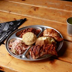 Blazin' M Ranch - Our BBQ Ribs and Chicken Dinner!