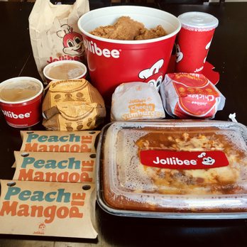 Jollibee - Fried chicken, Filipino-style spaghetti, chicken sandwich, yumburger and peach mango pie - Chicken Shop Near Me - Plano, Texas