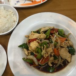 Thai Fusion - Wok- tossed Basil Chicken