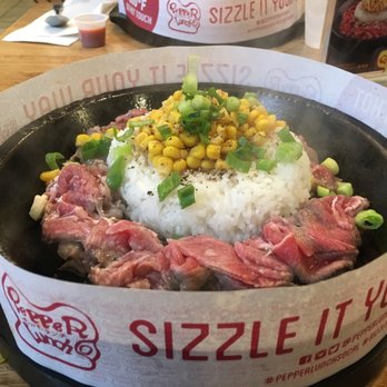 Pepper Lunch - Classic beef with double meat - Teppanyaki Near Me - Irvine, California