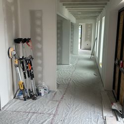 Dalman Drywall - Commercial job tape and paint