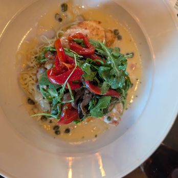 CIRCA at Clarendon - Chicken With Angel Hair Pasta Dish - New American Near Me - Arlington, Virginia