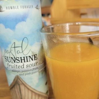 Forager Brewery - Coastal Sunshine with mango, passion fruit and pink guava. - Breweries Near Me - Rochester, Minnesota