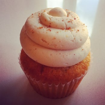 Love At First Bite - Eggnog cupcake, intact, $3.25 - Bakeries Near Me - Berkeley, California