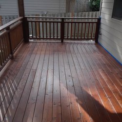 G&M Landscape Maintenance - After ( deck pressure wash and stain)