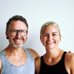 Ashtanga Yoga Centre of Toronto - Studio owners and teachers David Robson and Jelena Vesić
