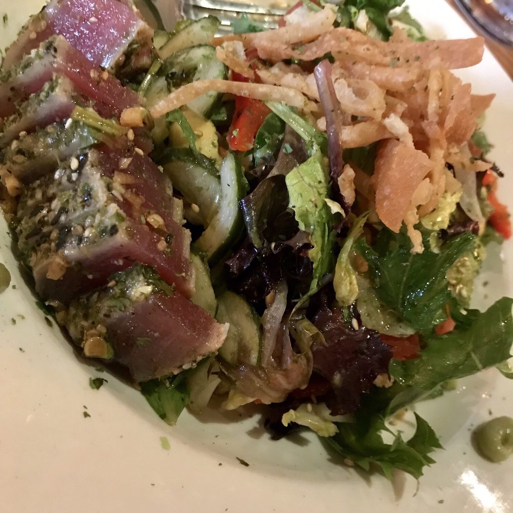 BJ's Restaurant & Brewhouse - Seared Ahi Salad - New American Near Me - Orlando, Florida BJ's Restaurant & Brewhouse - Seared Ahi Salad - New American Near Me - Orlando, Florida
