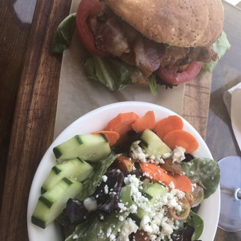 Farmer's Table - The man friend, who doesn't usually care too much about food, raved about his fried chicken sandwich. The size of ur head! - New American Near Me - La Mesa, California
