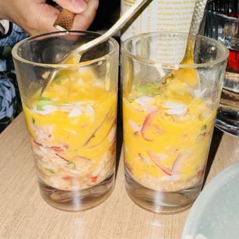 Suspiro - Shrimp ceviche - Spanish Near Me - San Jose, California Suspiro - Shrimp ceviche - Spanish Near Me - San Jose, California