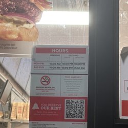 Arby's - Open daily 10am-10pm