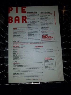 Menu photo 3 Pie Bar Toronto, ON