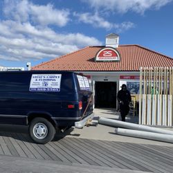 Steve's Carpet And Flooring - Job, we did on the boardwalk Long Beach