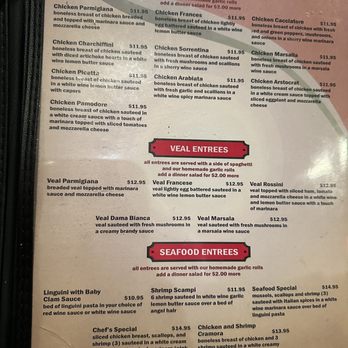 Tony's Pizza & Pasta - 2nd Page Menu - Pizza Near Me - Dallas, Texas