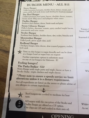 Menu photo 5 Newy Burger Newcastle, NSW