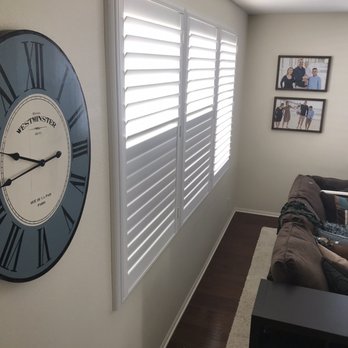 The Shutter Guys - Living room. - Shades & Blinds Near Me - Escondido, California