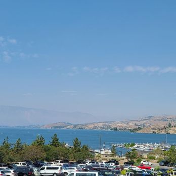 Slidewaters - View from the sun deck - Water Parks Near Me - Chelan, Washington Slidewaters - View from the sun deck - Water Parks Near Me - Chelan, Washington