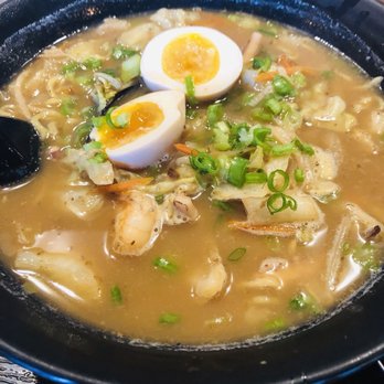 Ramen Hakata - N18 - Nagasaki Seafood Ramen with chicken broth - Ramen Near Me - Addison, Texas