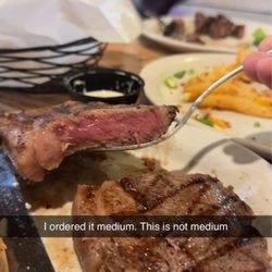 Colton's Steakhouse & Grill - New York strip steak