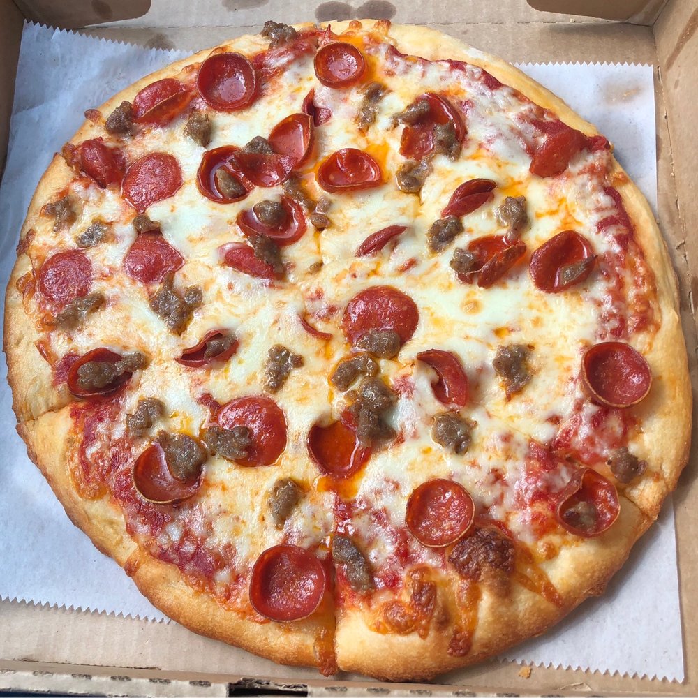 Angeli's Pizzeria - 12" Pepperoni, Italian Sausage - Pizza Near Me - Baltimore, Maryland