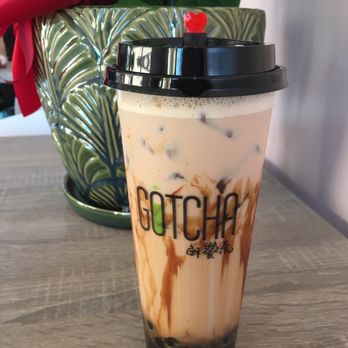 Gotcha Tea House - Fresh milk w/brown sugar boba ! Highly, highly recommend ! - Tea Rooms Near Me - Rosemead, California