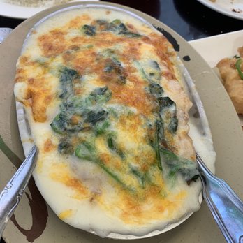 Alice's Kitchen - Baked Sole Filet with Spinach in Cream Sauce - Cantonese Near Me - Monterey Park, California Alice's Kitchen - Baked Sole Filet with Spinach in Cream Sauce - Cantonese Near Me - Monterey Park, California