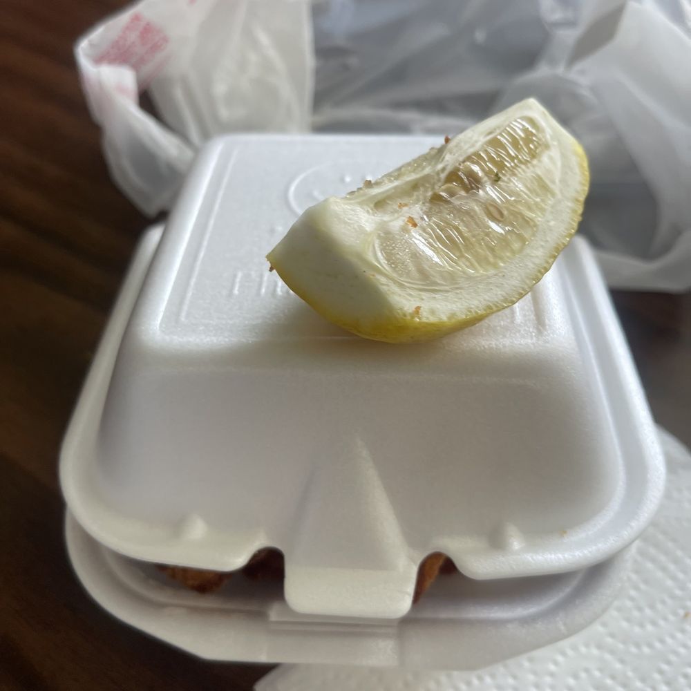 Fish Only Restaurant - Box was stuffed ;) - Seafood Near Me - Los Angeles, California