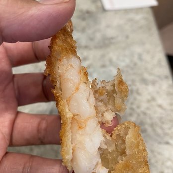 Well-Being Sushi - undercooked shrimp tempura. - Sushi Bars Near Me - Dumont, New Jersey Well-Being Sushi - undercooked shrimp tempura. - Sushi Bars Near Me - Dumont, New Jersey